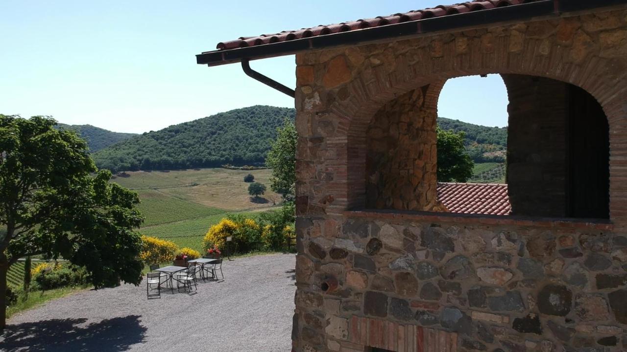 La Poderina Appartamenti Castelnuovo dellʼAbate Eksteriør billede